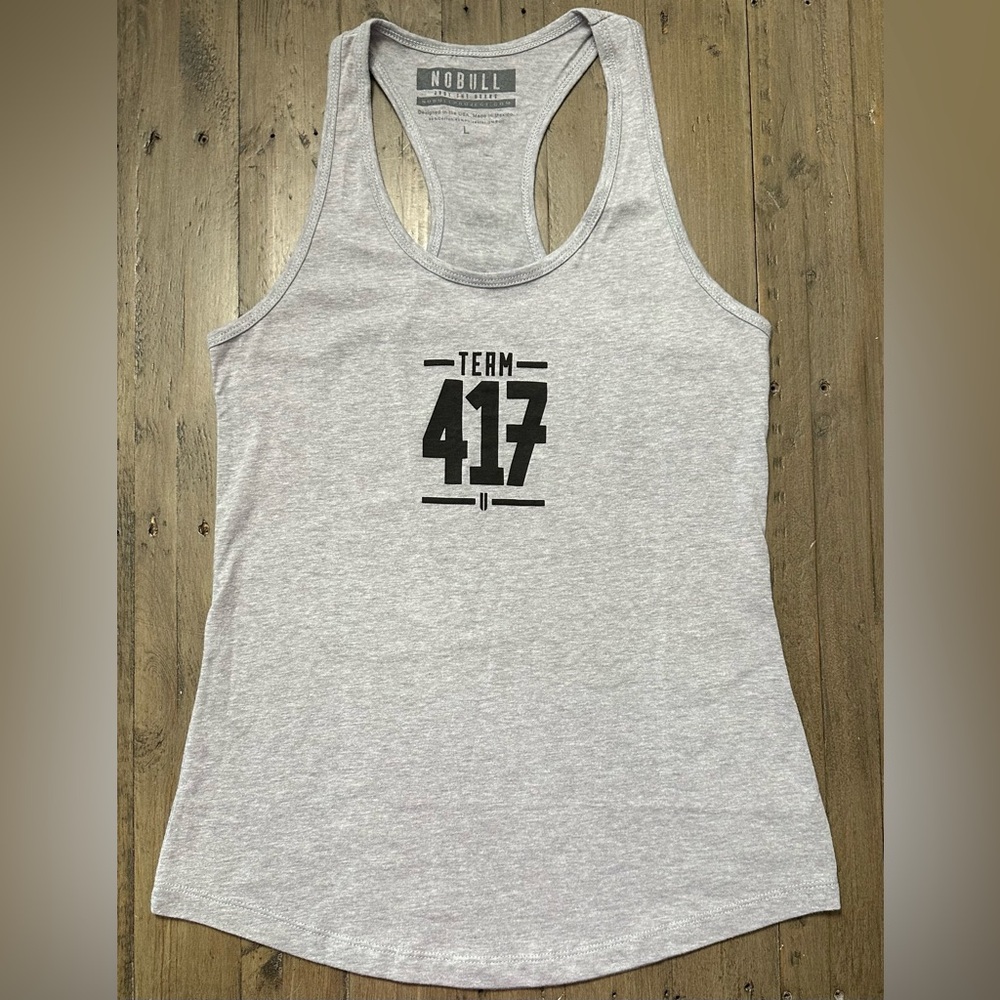 NOBULL Gray Team 417 Tank Top